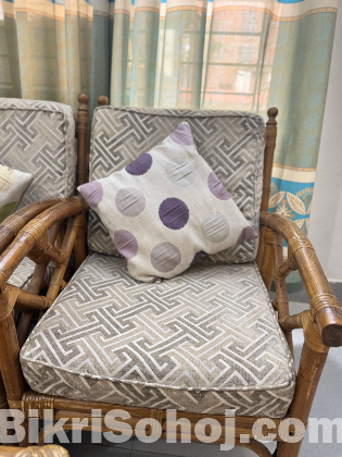 Sofa set (বেতের)